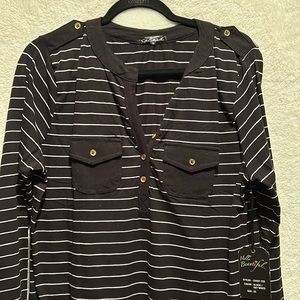 Black plus size long sleeve